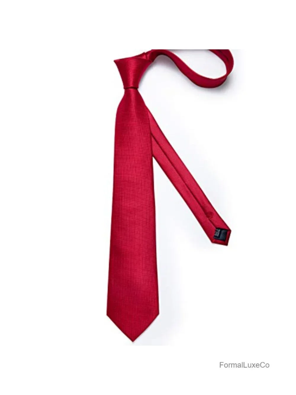 Men's Silk Tie Set with Pocket Square & Cufflinks, Formal Accessory Gift